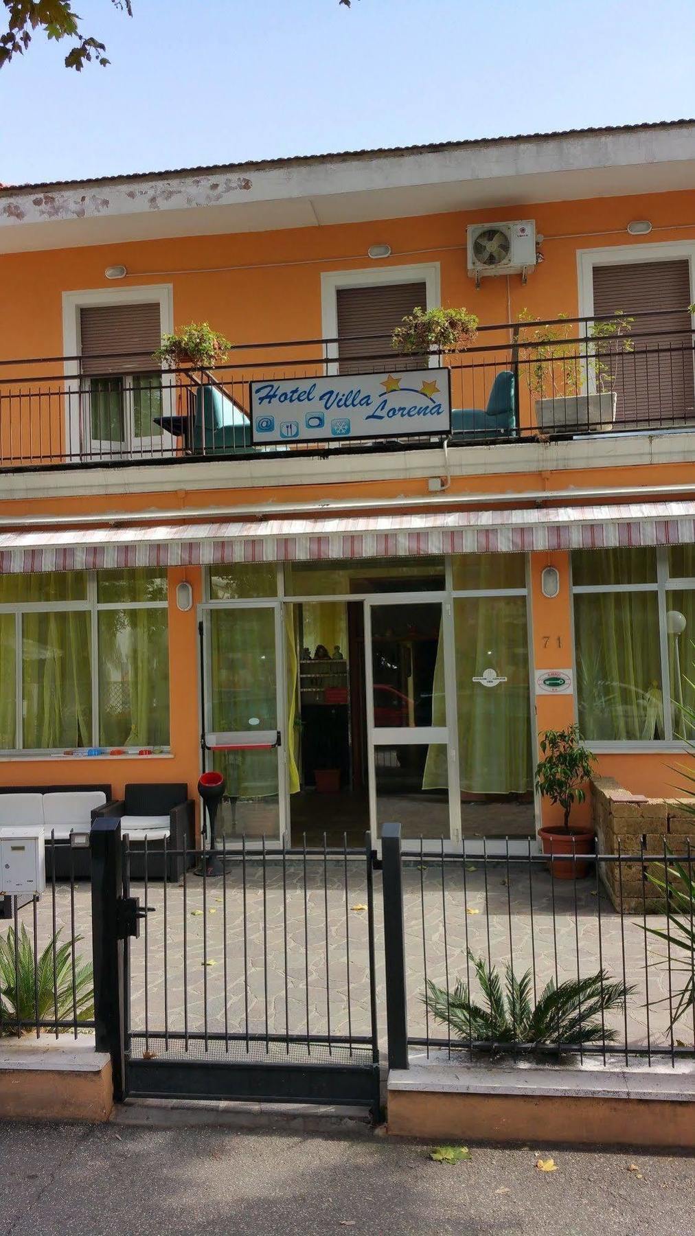 Hotel Villa Lorena Rimini Exteriér fotografie